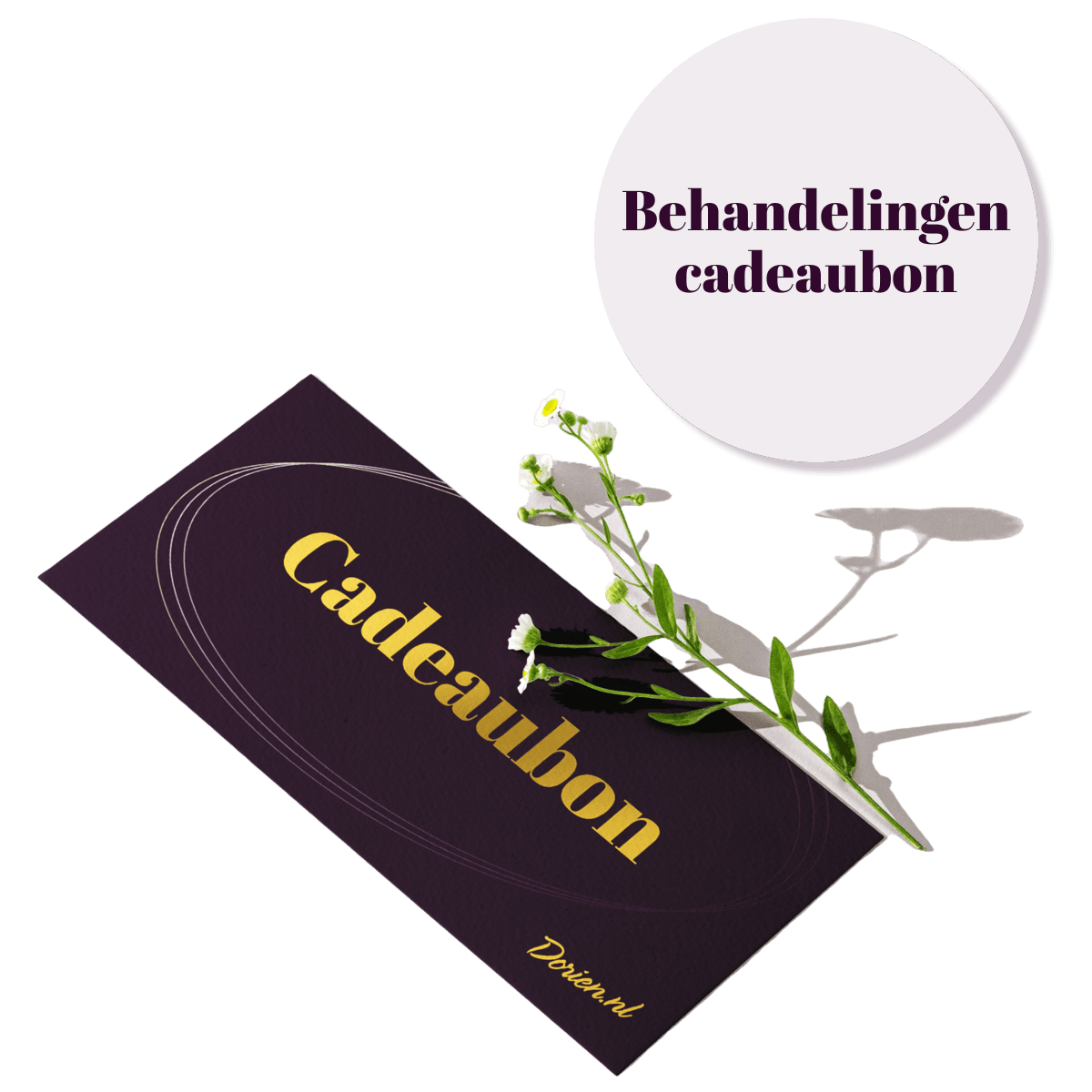 Cadeaubon voor diverse schoonheidsbehandelingen bij Beauty by Dorien