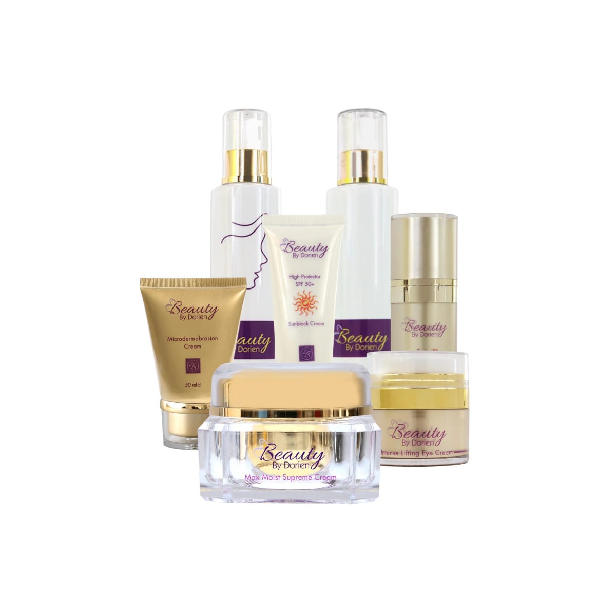 Complete verzorgingsset voor droge huid