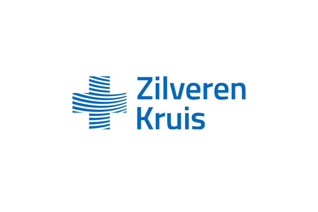 Logo van het zilveren kruis